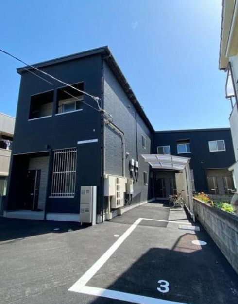 高松市茜町の一棟アパートの外観