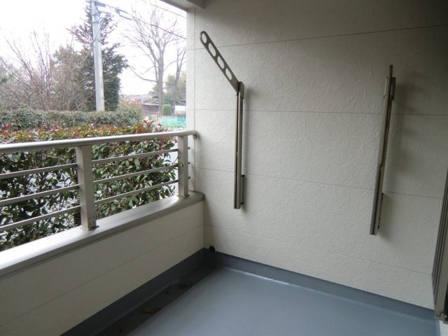 モン・シャトレのバルコニー|落ち着いた時間を過ごせるバルコニーです