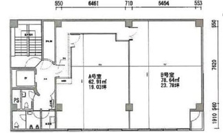 【間取り】 | 堺筋　KITAHAMA宗田ビル | 堺筋　KITAHAMA宗田ビル