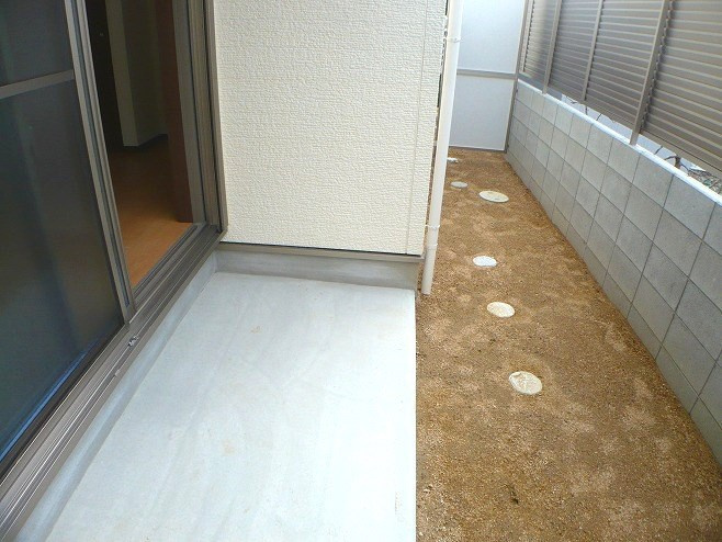 ワコーレヴィアーノ明石上ノ丸のバルコニー