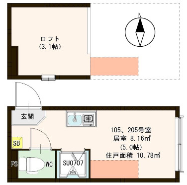 【間取り】 | ハーモニーテラス新小岩Ⅱ