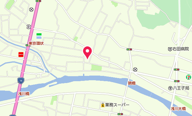 祝：成約済み　八王子市　暁町　新築戸建て　１９期の地図|～仲介手数料無料☆八王子ひなた不動産～　八王子市暁町　新築戸建