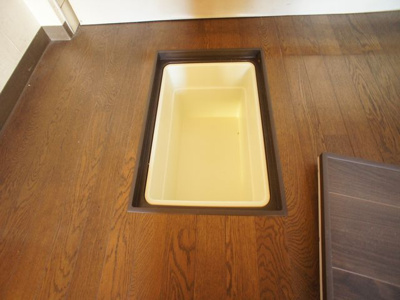 【設備】 | かりんコーポ | 床下収納があります。