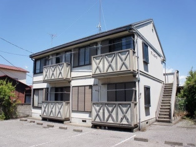 【外観】 | かりんコーポ | 2階建て4世帯です♪