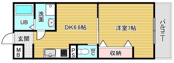 【間取り】 | Feliz貝塚