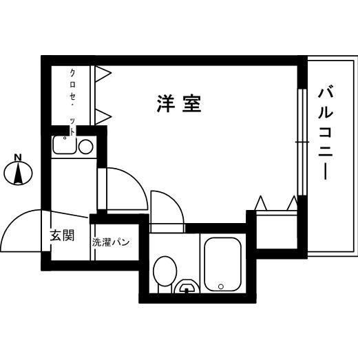 楠本マンションの間取り