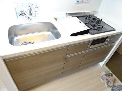 ルミナス大和町のキッチン|システムキッチン