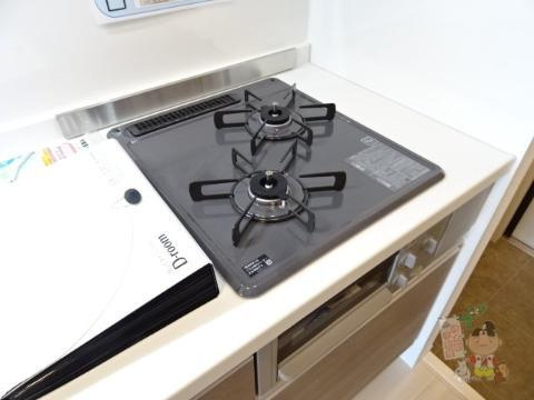 ルミナス大和町のキッチン|ガスコンロ