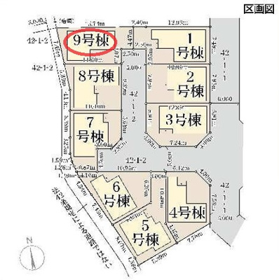 【区画図】 | リーブルガーデン西区玉津町新方８期 | 区画図
