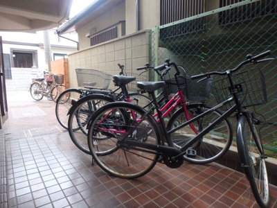 【その他共用部分】 | ハイム天道 | 駐輪スペースです