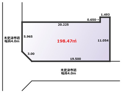 【区画図】 | 東中央１丁目売地