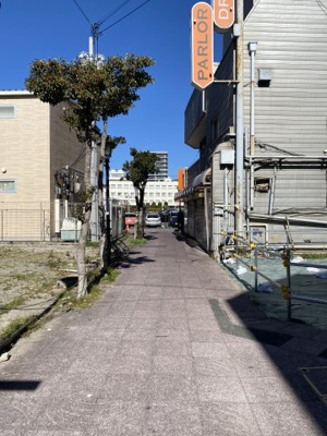 【前面道路含む現地写真】 | 東中央１丁目売地
