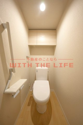 シャーメゾングレイス【キャッシュバック対象物件】のトイレ|ゆったりとした空間のトイレです
