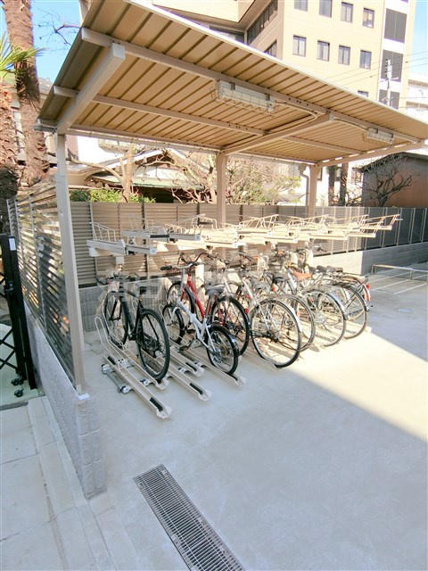 ロアール蒲田のその他共用部分|敷地内駐輪場