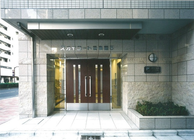 スカイコート後楽園第5のエントランス|スカイコート後楽園第五