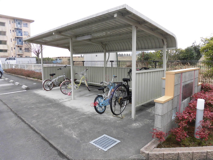セジュールグレイス A棟のその他共用部分|駐輪場