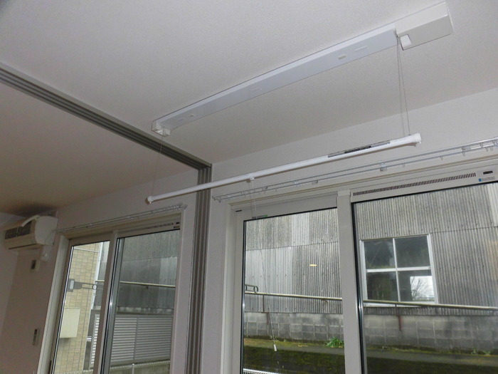 ボヌール B棟|Ｂ棟103 室内物干し