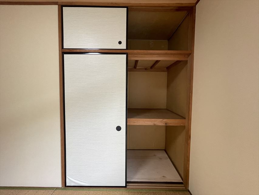 ツウィンハイツの収納|大きなものも収納できそうです
