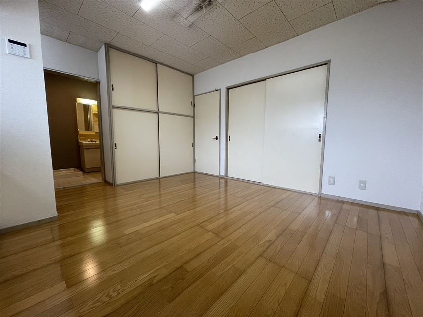 ツウィンハイツの居間・リビング|使いやすい居間です