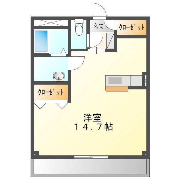 Ｙ’ｓビルの間取り
