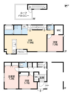 【間取り】 | 高槻市富田町2丁目　新築戸建