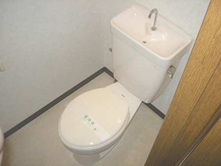 和泉市伏屋町２丁目の賃貸マンションのトイレ|コンパクトで使いやすいトイレです