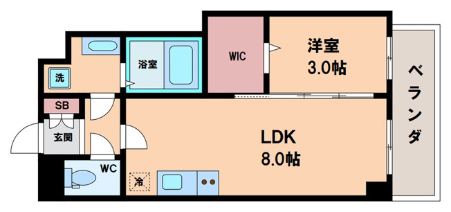【間取り】 | セレニテ谷九プリエ