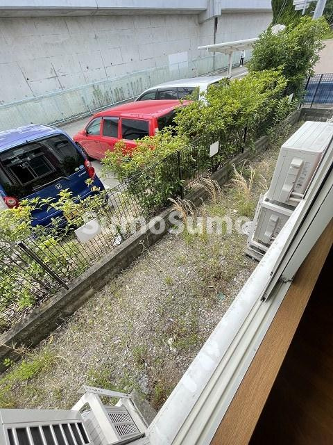 ルフロン甲子園のバルコニー