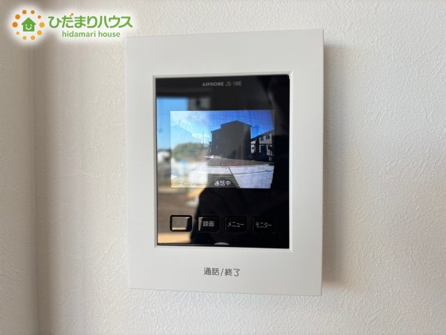 熊谷市末広フェリディアガーデン　分譲一戸建て　11のセキュリティ|TVモニター付きインターフォン完備(^^)
防犯面も安心ですね！
