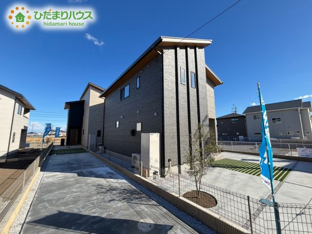 熊谷市末広フェリディアガーデン　分譲一戸建て　11の外観|デザイナーズのようなお洒落な外観です(^^♪				
