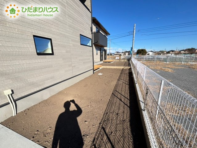 熊谷市末広フェリディアガーデン　分譲一戸建て　11の庭|家庭菜園やガーデニング、
夏はお子様と水遊びをするのもいいですね(^^)/