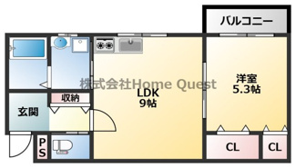 【間取り】 | プロパティー高井田