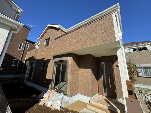 鎌ケ谷市北中沢３丁目新築戸建（北中沢３丁目Ⅲ）の外観|1号棟外観・完成済み内覧可能です！