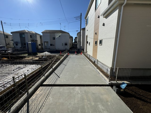 鎌ケ谷市北中沢３丁目新築戸建（北中沢３丁目Ⅲ）の駐車場|1号棟駐車スペース・縦列2台駐車可