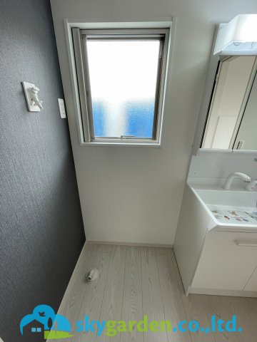 鎌倉市笛田4期　新築戸建　全2棟2号棟のランドリースペース