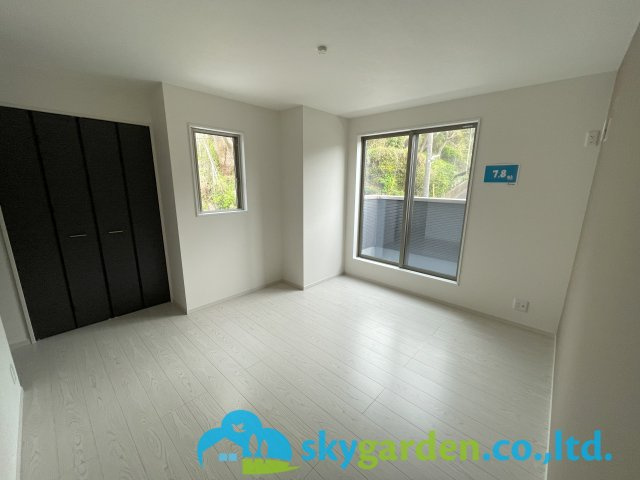 鎌倉市笛田4期　新築戸建　全2棟2号棟の寝室