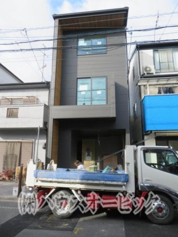 宇治市 大久保町旦椋 新築一戸建（前道6.5ｍ・床暖房・南向き）の外観