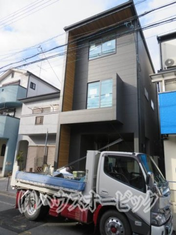 宇治市 大久保町旦椋 新築一戸建（前道6.5ｍ・床暖房・南向き）の外観