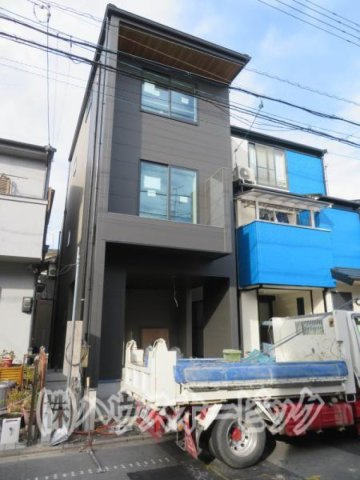 宇治市 大久保町旦椋 新築一戸建（前道6.5ｍ・床暖房・南向き）の外観