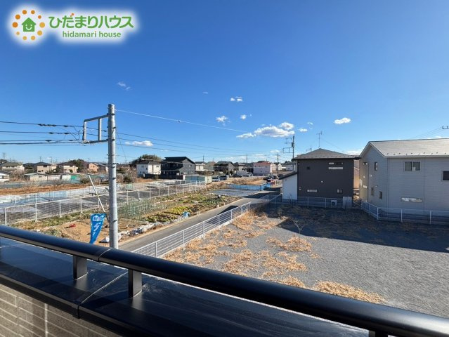 熊谷市末広　フェリディアガーデン　分譲一戸建て　10の展望|前面に建物がないので開放感がありますね！
