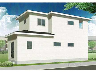 【外観パース】 | 安芸郡熊野町萩原1丁目　新築一戸建て