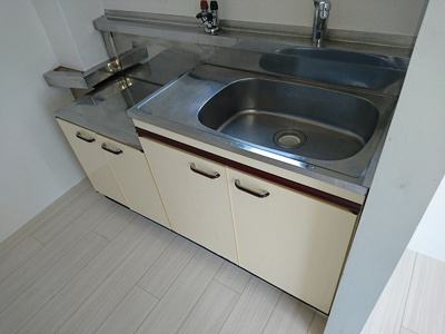 【キッチン】 | エムエムハイツ | 独立キッチンです