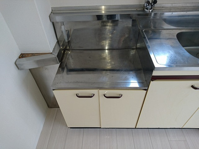 【キッチン】 | エムエムハイツ | 2口コンロ設置できます