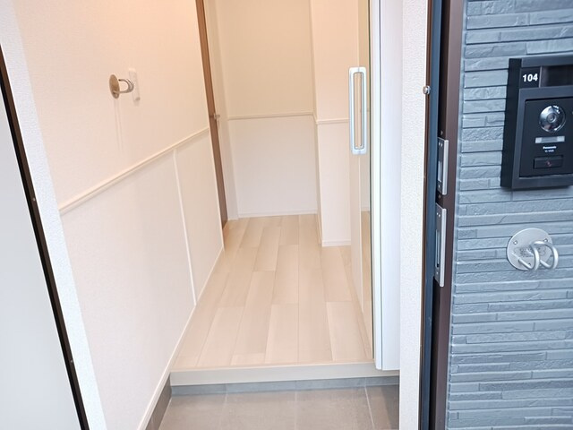 小張プレイスⅠの玄関