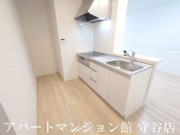 小張プレイスⅠのキッチン