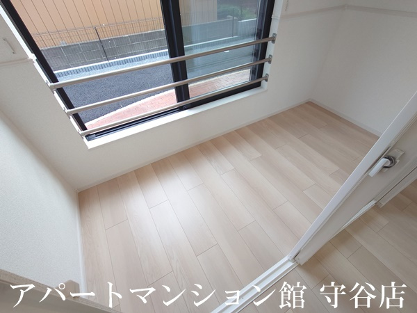 小張プレイスⅠのバルコニー