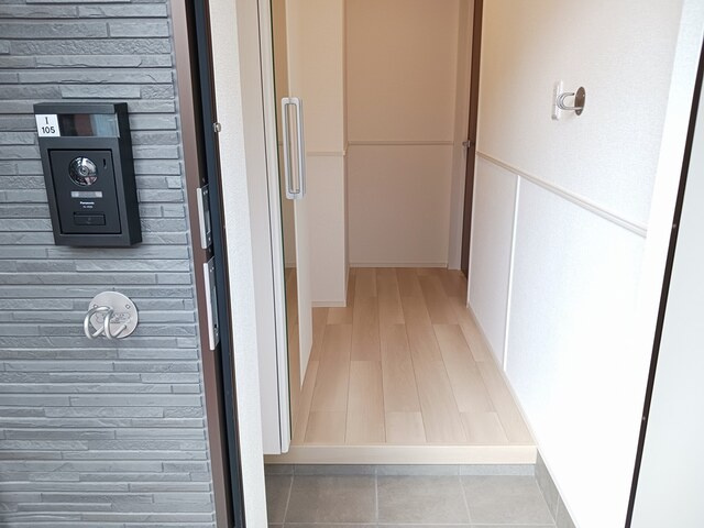 小張プレイスⅠの玄関