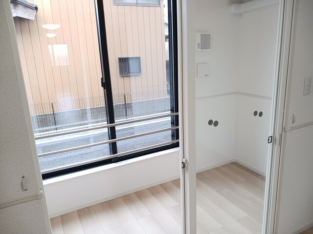 小張プレイスⅠのバルコニー