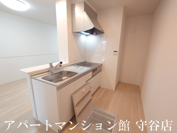 小張プレイスⅠのキッチン