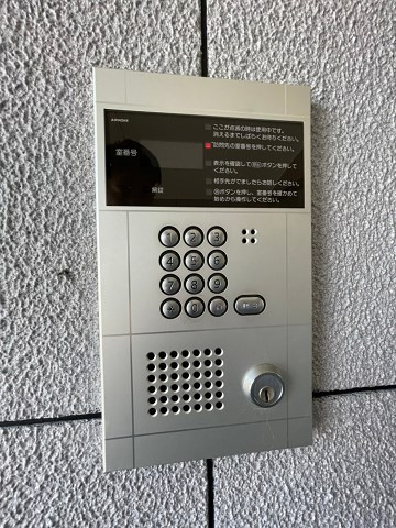 アークコート北口のセキュリティ